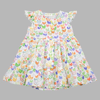 Платье Сердца Чуди Кидс 305625-3 белый 01 Платье Сердца Чуди Кидс 305625-3 белый 01